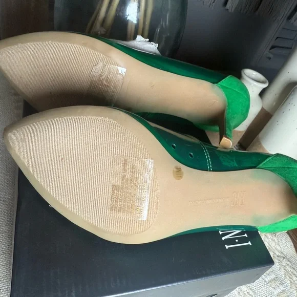 INC International Concepts Women's Emerald Heels - Picture 3 of 7